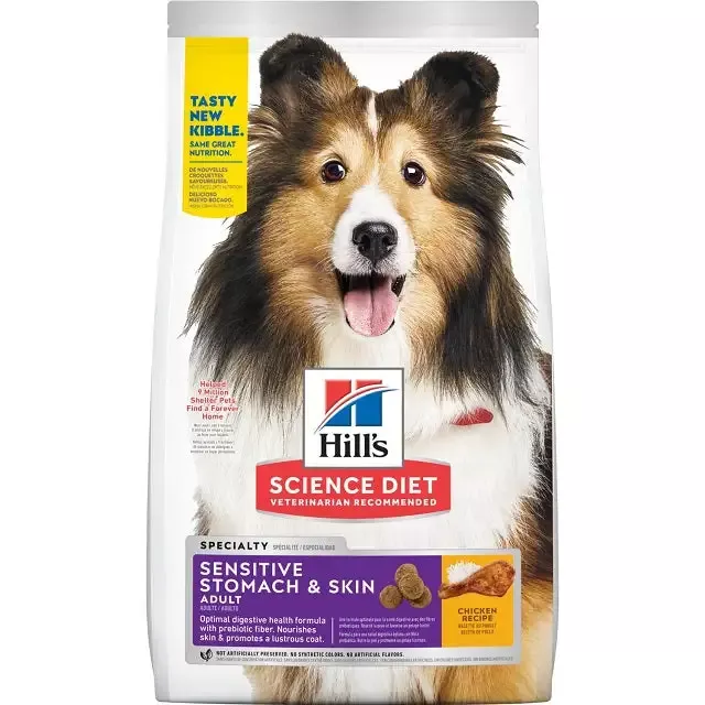 Hill’s Science Diet Adult Sensitive Stomach & Skin Dog Food