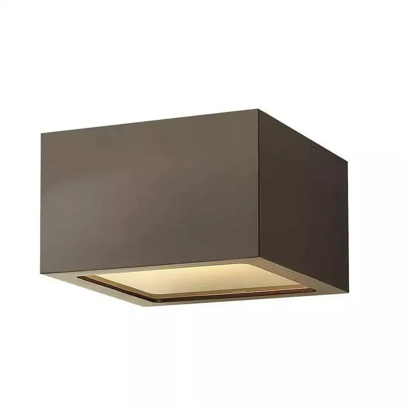 Hinkley 1765 Outdoor Kube Ceiling Light