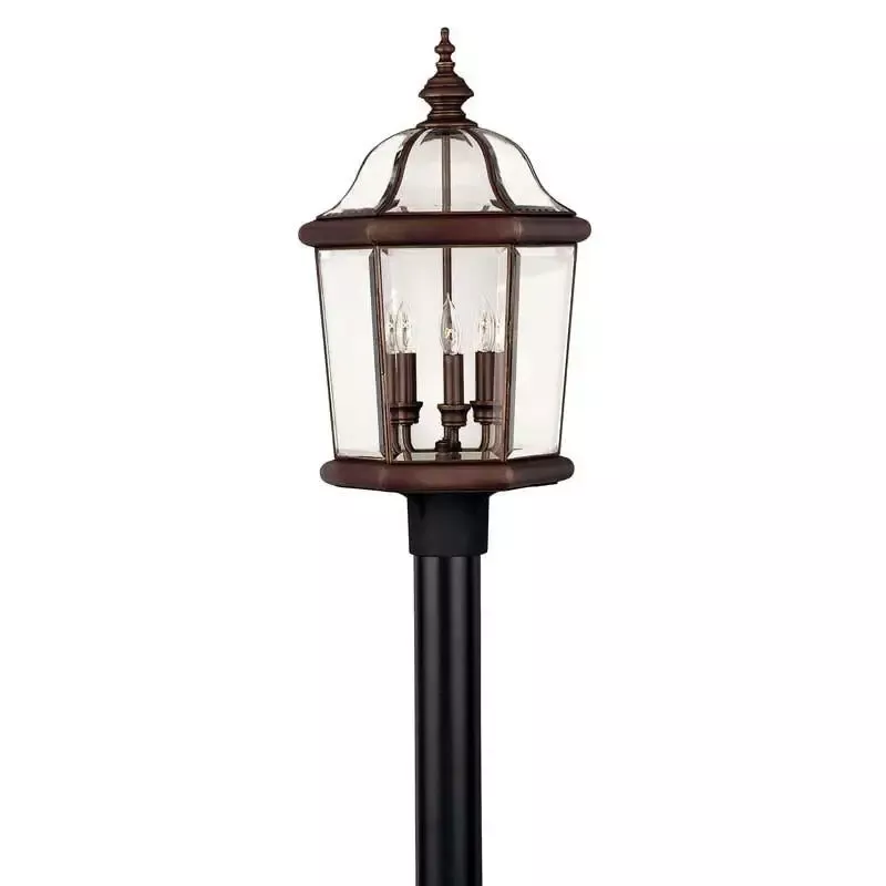 Hinkley 2451CB Outdoor Augusta Copper Bronze Post Mount Light