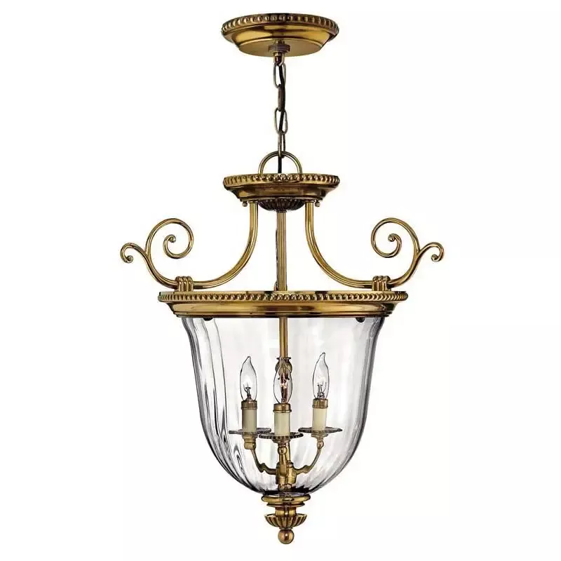 Hinkley 3613BB Foyer Burnished Brass Cambridge