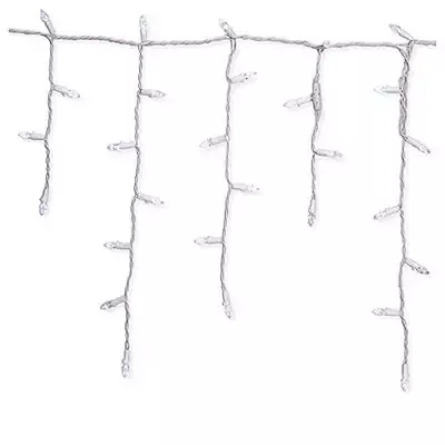 Holiday Wonderland 105-Count Cool White LED C3 Icicle Light Set