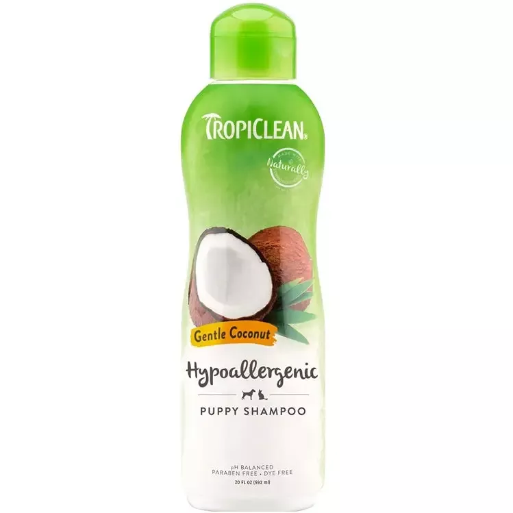 Hypo-Allergenic Gentle Coconut Puppy & Kitten Shampoo, 20 oz.