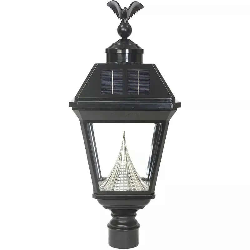 Imperial Black Solar Lantern