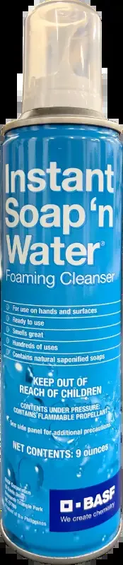 Instant Soap ‘n Water Foaming Cleanser