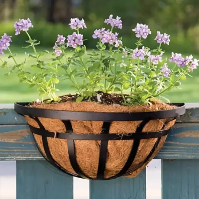 Ironwork Deck Railing Garden Planter