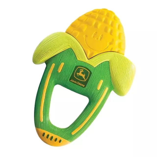 John Deere Lamaze Massaging Corn Teether