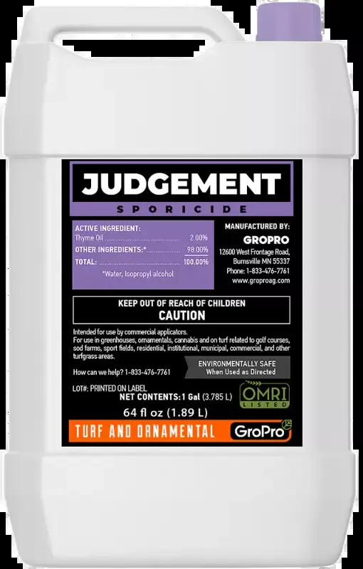Judgement Sporicide