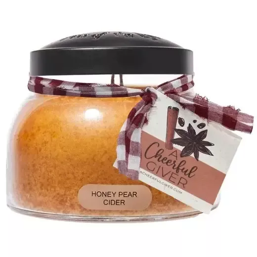 Keepers of the Light Candle, Honey Pear Cider Mama Jar
