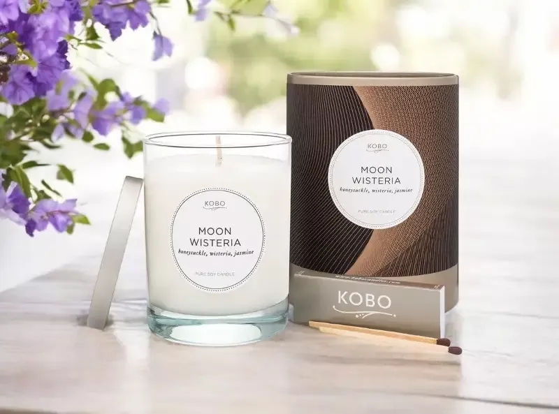KOBO Moon Wisteria Candle