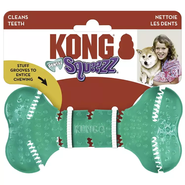 KONG Dental Squeezz Bone