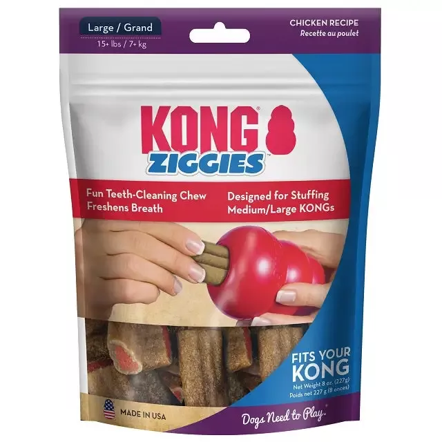 KONG Ziggies Dog Treat 8 oz.