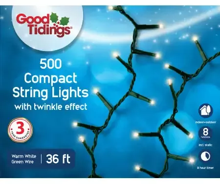 LED Compact 500 Warm White Twinkle