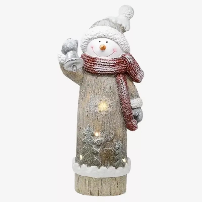 LED Winter Snowman Door Greeter – Light Up Your Holiday Decor