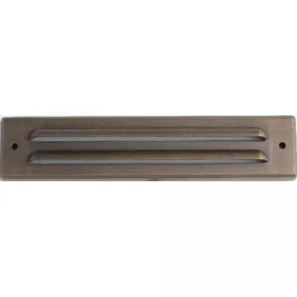 Lite the Nite Step Light Brass 9×2 6W 12/24V AC/DC Dimmable LED
