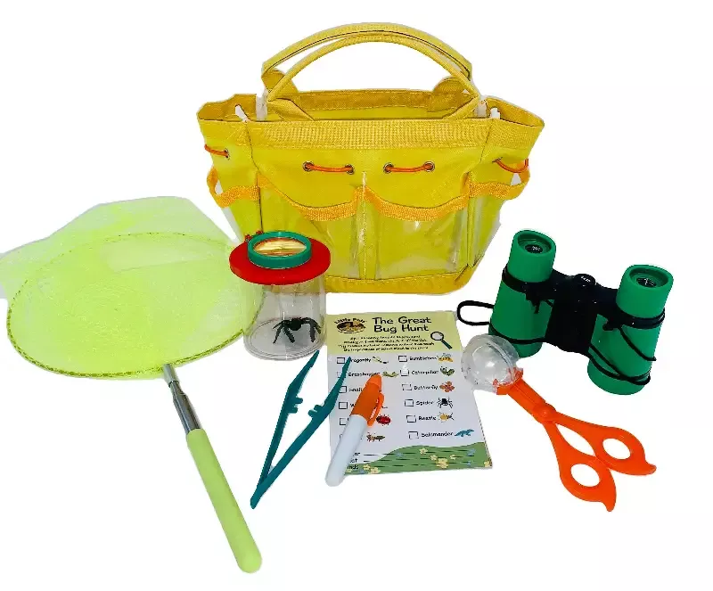 Little Pals 8-Piece Kids Bug Watching and Bug Hunt Activity Kit