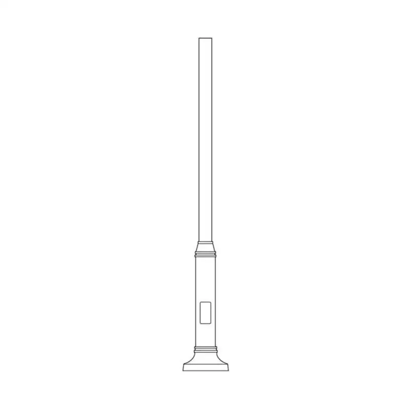 Lumec Lighting Contemporary Large Bottleneck Poles (SAM8-SSM8)