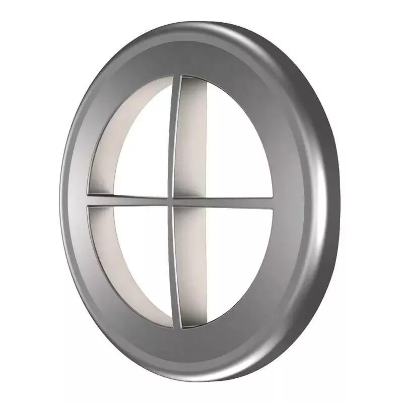 Lumiere Rio 1237C-RD 12W LED Round Cross/Guard Fascia Step Light