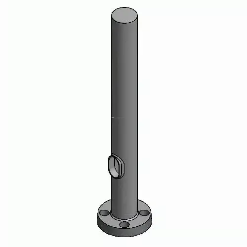 Lyte Poles 205 Round Straight Aluminum Poles