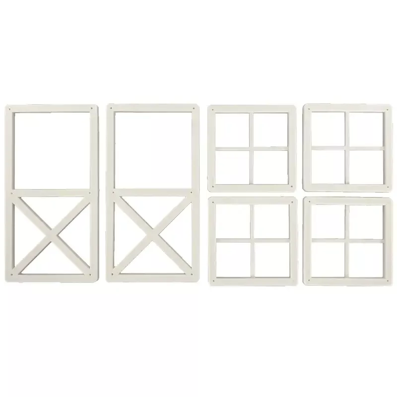 Mailbox Window and Double Door Trim