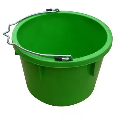 Master Rancher 8 Qt. Round Poly Bucket, Assorted Colors