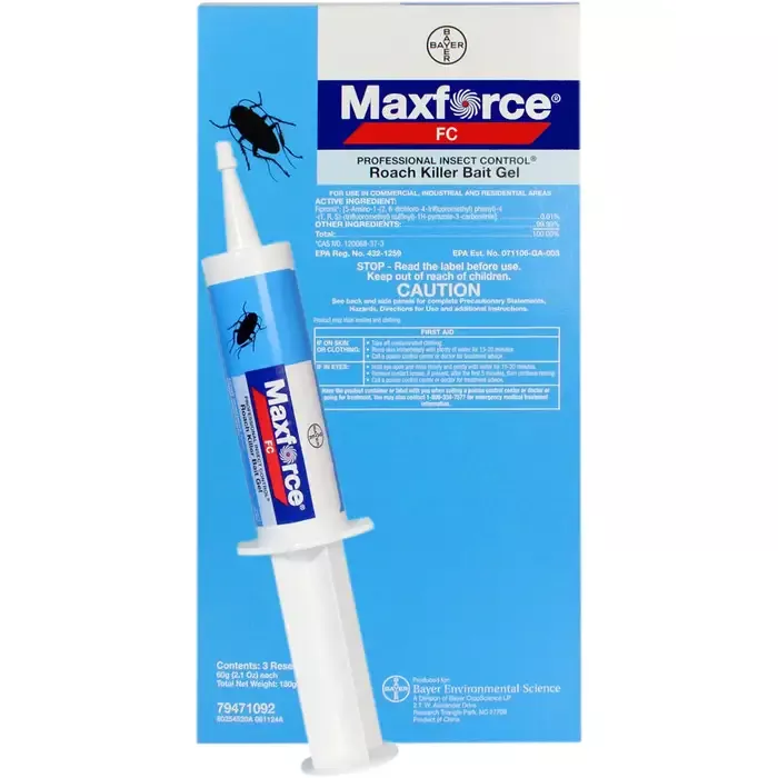Maxforce FC Cockroach Killer Bait Gel – 3 x 60g