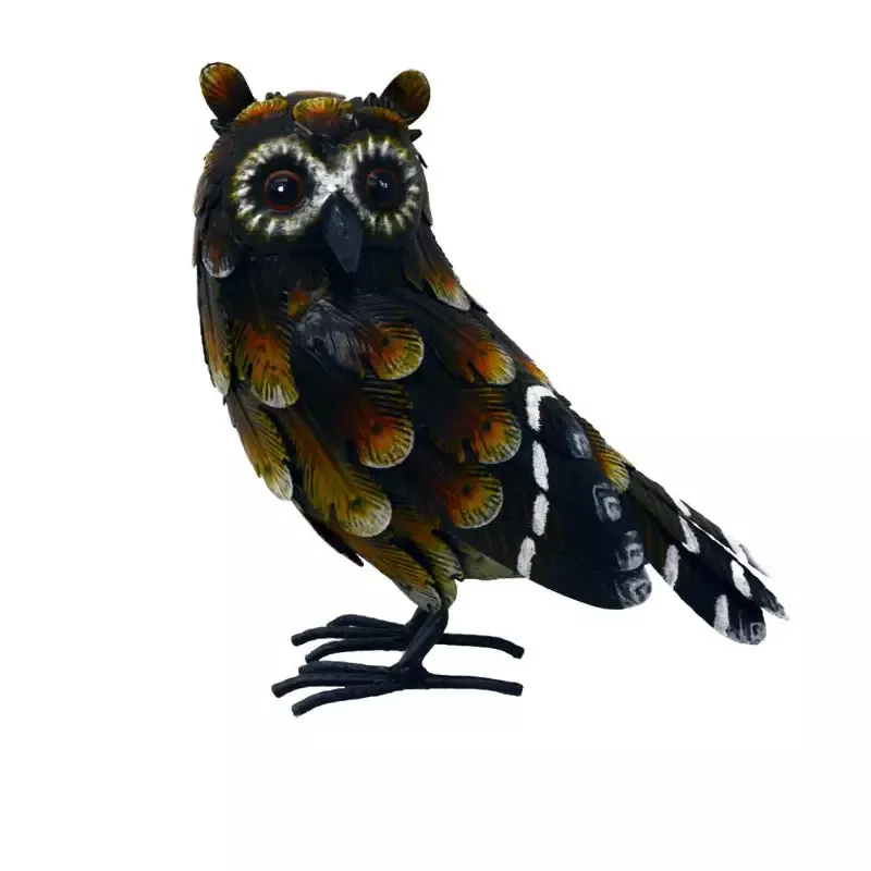 Metal Owl Decor