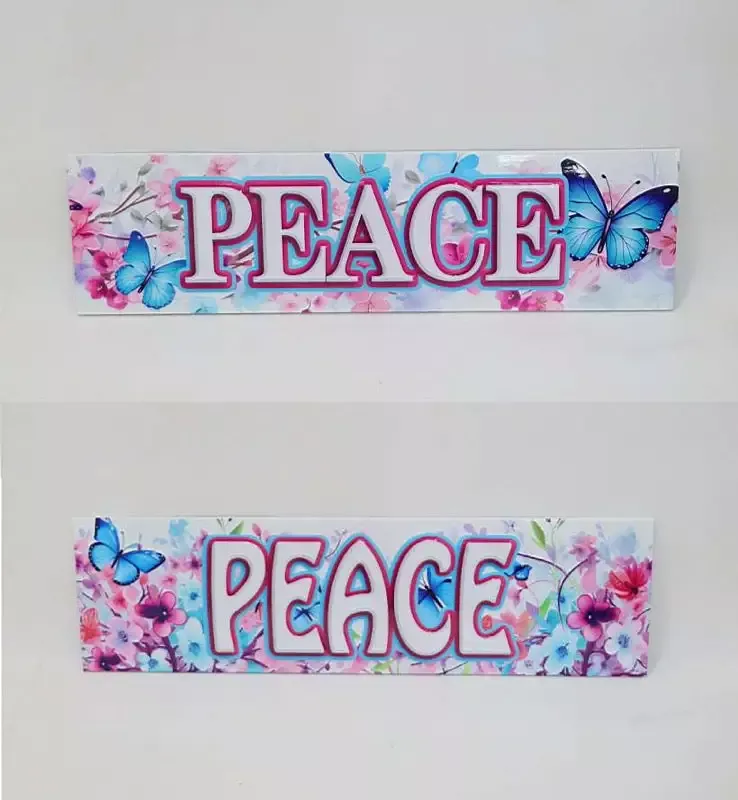 Metal Peace Sign