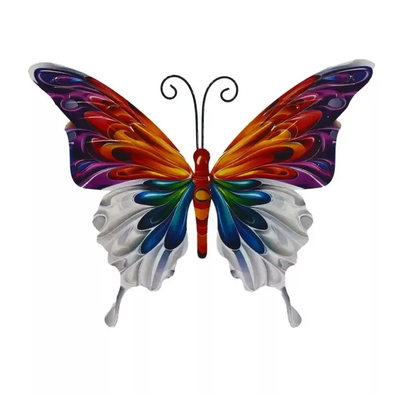Metal Tie Dye Butterfly