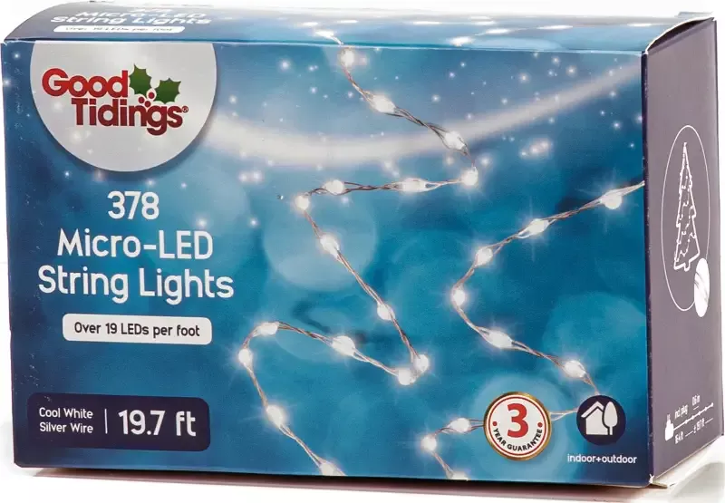 Micro LED High Density 378 Cool White Lights