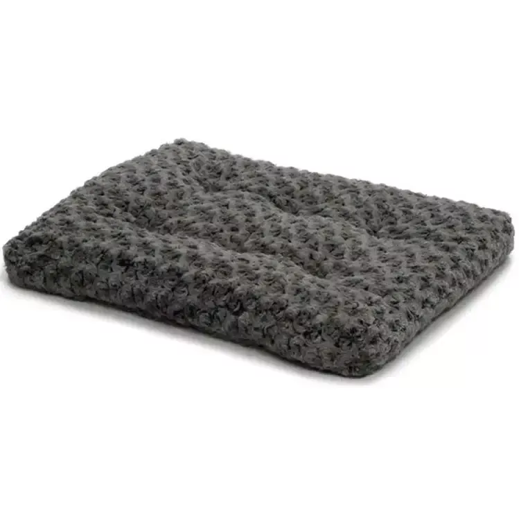 MidWest Quiet Time Ombre Swirl Gray Pet Bed