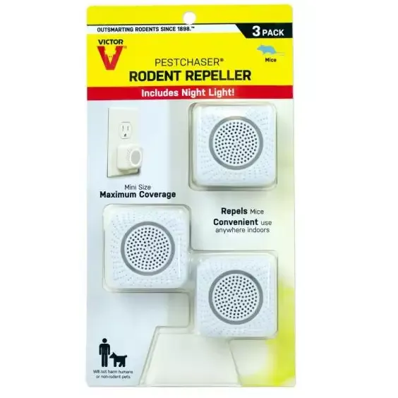 Mini Sonic Pest Chaser, Victor – 3 Pack