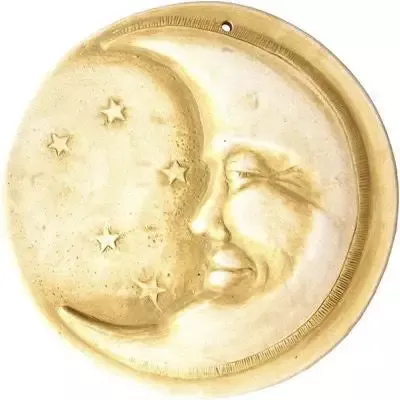 Moon Face Garden Plaque