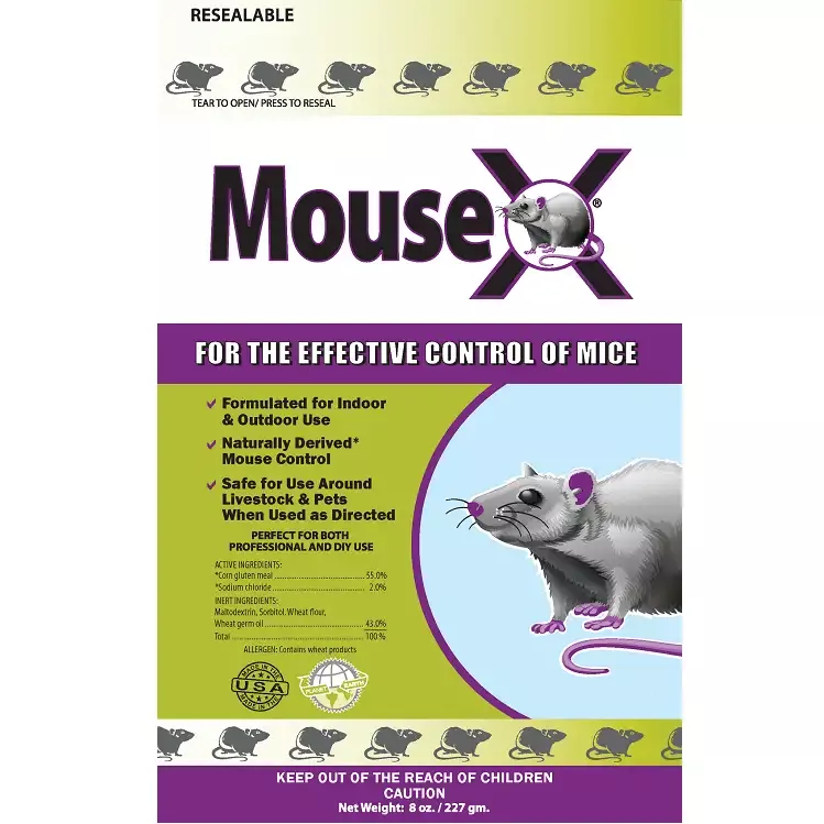 MouseX™ Rodenticide Granules, 8oz.