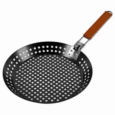 Mr. Bar-B-Q Non-Stick Grill Skillet with Removable Handle