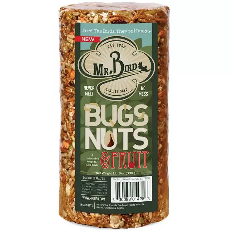 Mr. Bird Bugs, Nuts & Fruit Seed Log