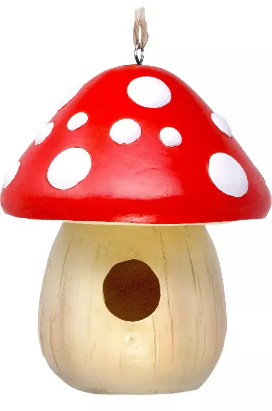 Mushroom Birdhouse