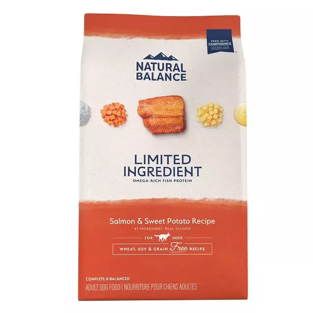 Natural Balance Limited Ingredient Grain Free Salmon & Sweet Potato Recipe Dog Food