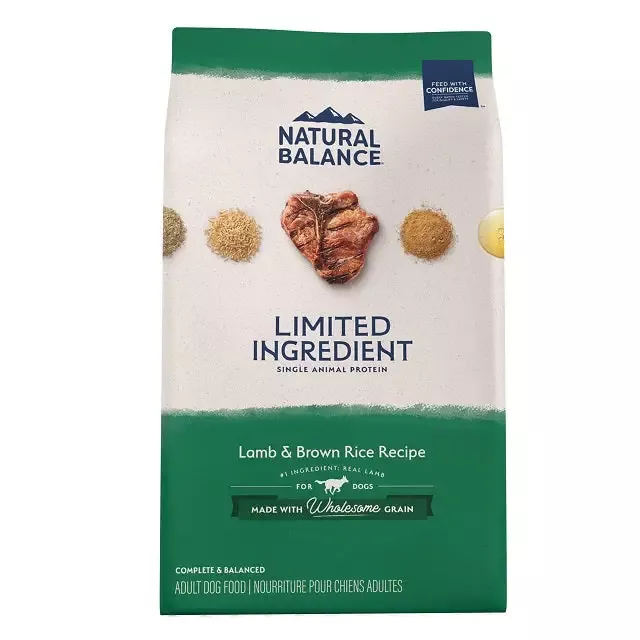 Natural Balance Limited Ingredient Lamb & Brown Rice Recipe Dog Food