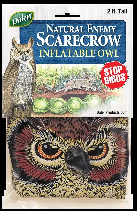 Natural Enemy Scarecrow™ Inflatable Owl