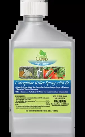 Natural Guard Caterpillar Killer Spray with BT (16 oz)