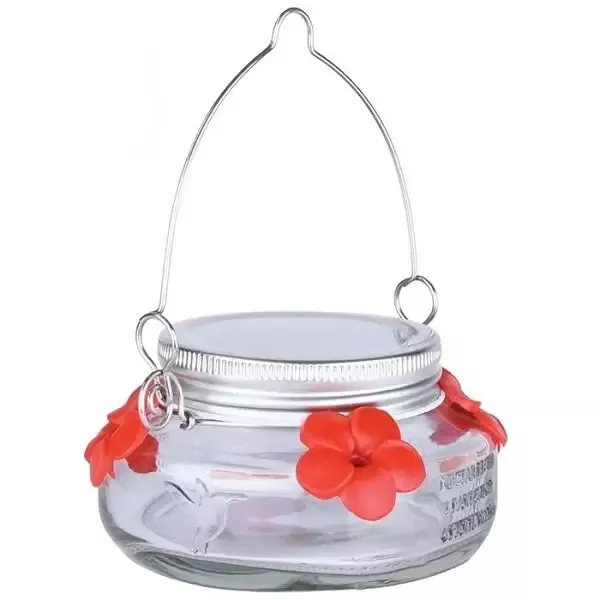 Nature’s Way Mason Jar Hummingbird Feeder MJF1