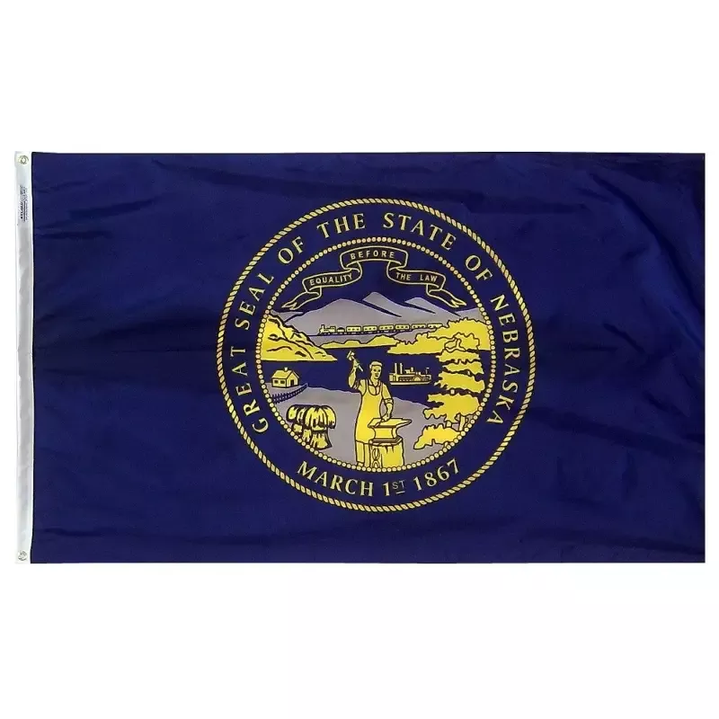 Nebraska State Flags