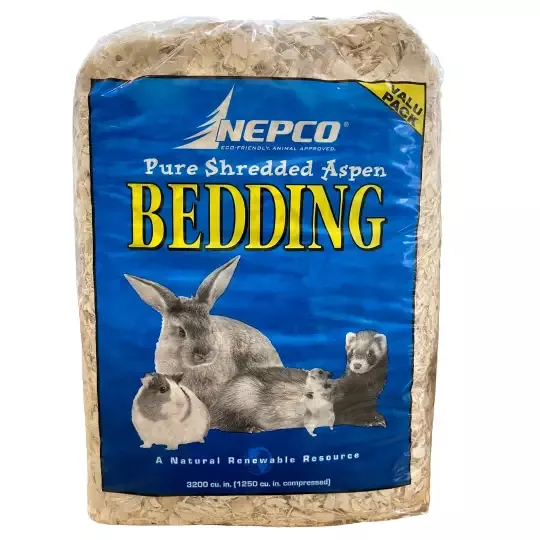 Nepco Pure Shredded Aspen Bedding 3200 Cu. In.