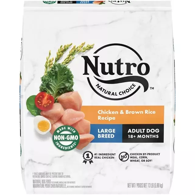 Nutro Natural Choice Large Breed Adult Chicken & Brown Rice Recipe Dog Food