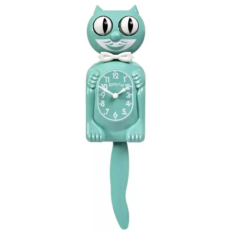 Ocean Waves Kitty Cat Klock