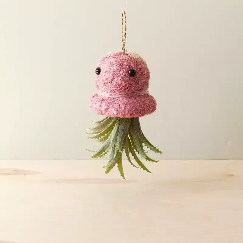 Octopus Planter for Air Plants – Handmade Hanging Planter