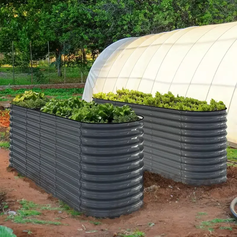 Olle Gardens 32″ Tall, 12-in-1 Raised Garden Beds