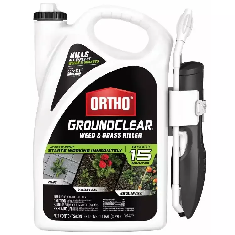 Ortho™ GroundClear™ Weed & Grass Killer, 1 gal. Ready-to-Use w/ Wand