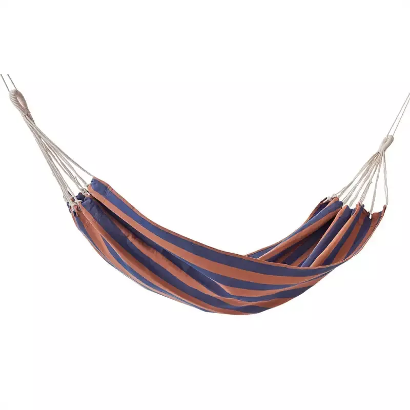 Outdoor Kyoto Hammock – Caramel/Blue