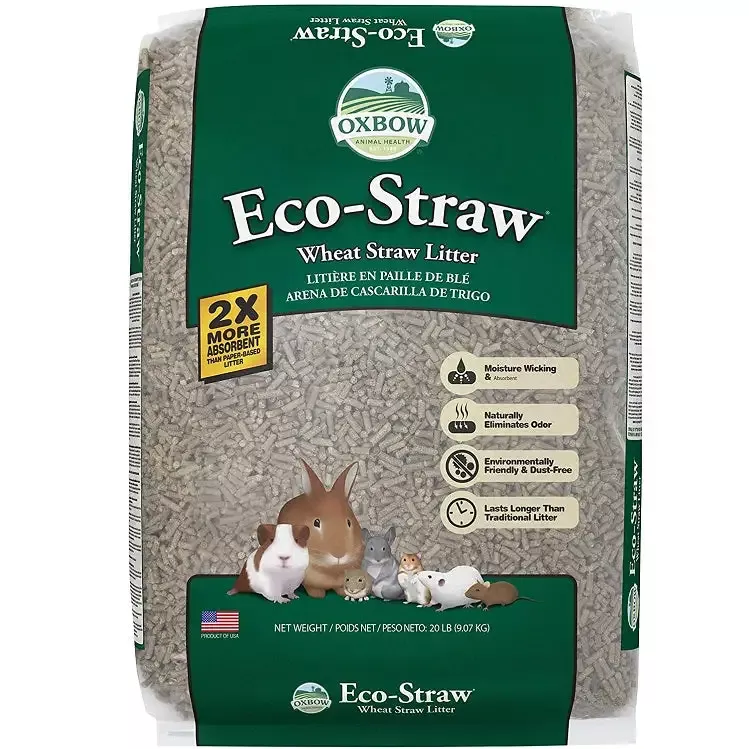 Oxbow Eco-Straw Litter Small Animal Bedding 20 lb.